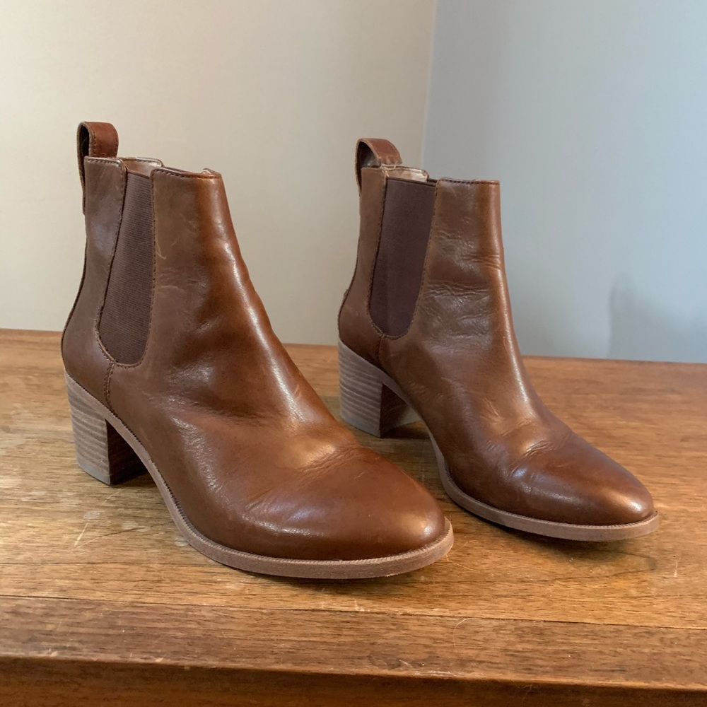 Madewell Stacked Heel Chelsea Boot | 7